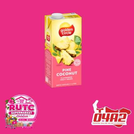 Golden Juice (Pine Coconut) - “PICK UP FROM RUTC SUPERMARKET, HALALEVA”