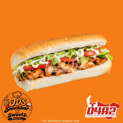 Chicken Sub - “PICK UP FROM JD’s SNACKBAR N SWEETZ, VUNA WHARF HAHAKE BUS STATION”