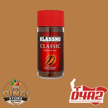Klassno Coffee Beans 200g - “PICK UP FROM PINGI STORE, HA'APAI"