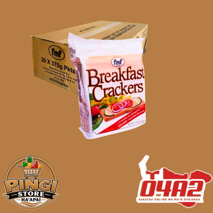 Box FmF Crackers  - “PICK UP FROM PINGI STORE, HA'APAI"