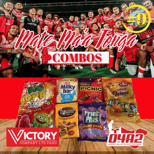 Mate Ma'a Tonga Combo #9 - "PICK UP FROM VICTORY SUPERMARKET & WHOLESALE, PAHU"