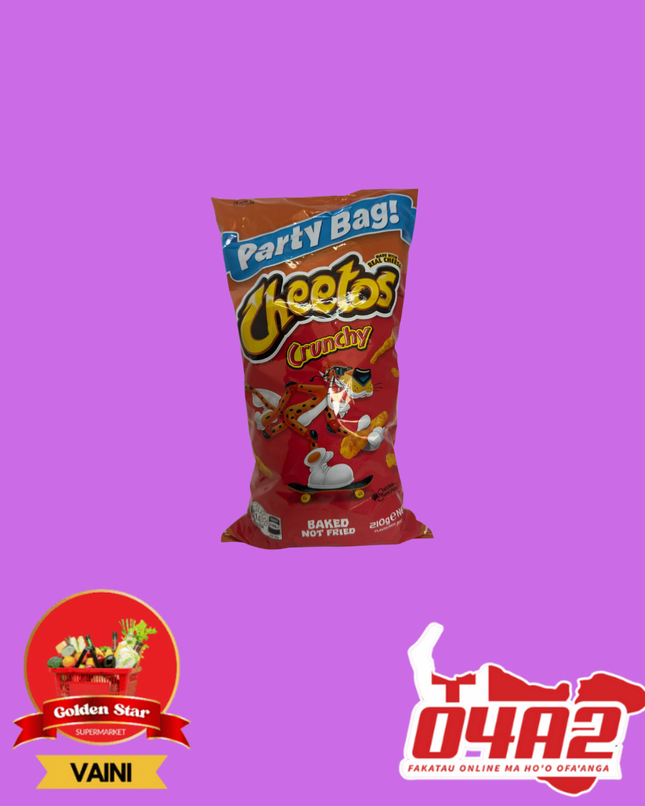 Cheetos Crunchy Chips - "PICK UP FROM GOLDEN STAR, VAINI TONGATAPU"