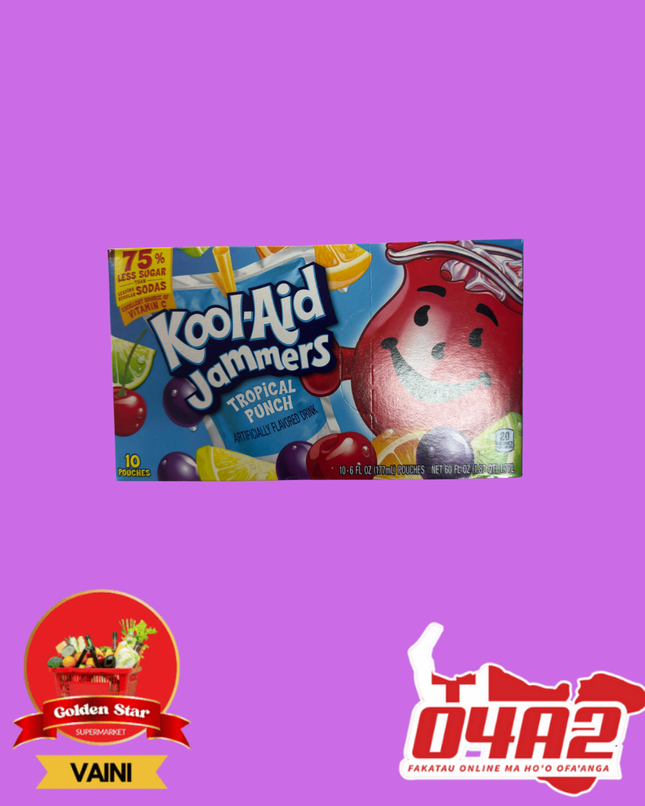 Puha Kool Aid Tropical Punch - "PICK UP FROM GOLDEN STAR, VAINI TONGATAPU”