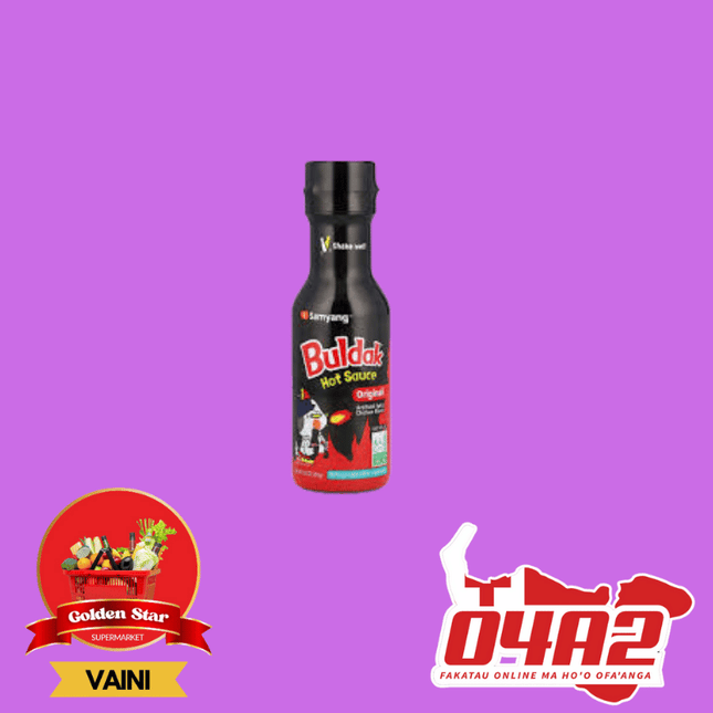 Buldak Hot Sauce 200g - "PICK UP FROM GOLDEN STAR, VAINI TONGATAPU"