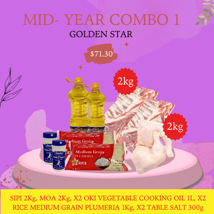 Golden Star Mid Year Combo #1 - "PICK UP FROM GOLDEN STAR, VAINI TONGATAPU"