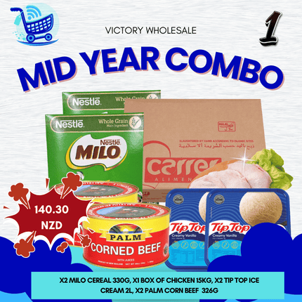 Victory Mid Year Combo #1 -  "PICK UP FROM VICTORY SUPERMARKET & WHOLESALE, PAHU"