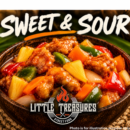 Sweet & Sour - PICK UP AT LITTLE TREASURES IN HALA WELLINGTON, KOLOFOOU.
