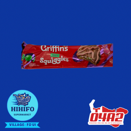 Griffins Squiggles 215g - PICK UP FROM HIHIFO SUPERMARKET, FO'UI"