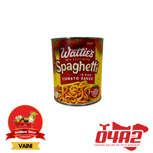 Spaghetti 820g - "PICK UP FROM GOLDEN STAR, VAINI TONGATAPU"