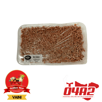 Beef Mince 500g - "PICK UP FROM GOLDEN STAR, VAINI TONGATAPU"