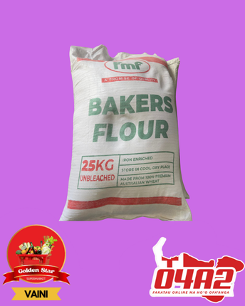 Sack of Flour 25kg - “PICK UP FROM GOLDEN STAR, VAINI”