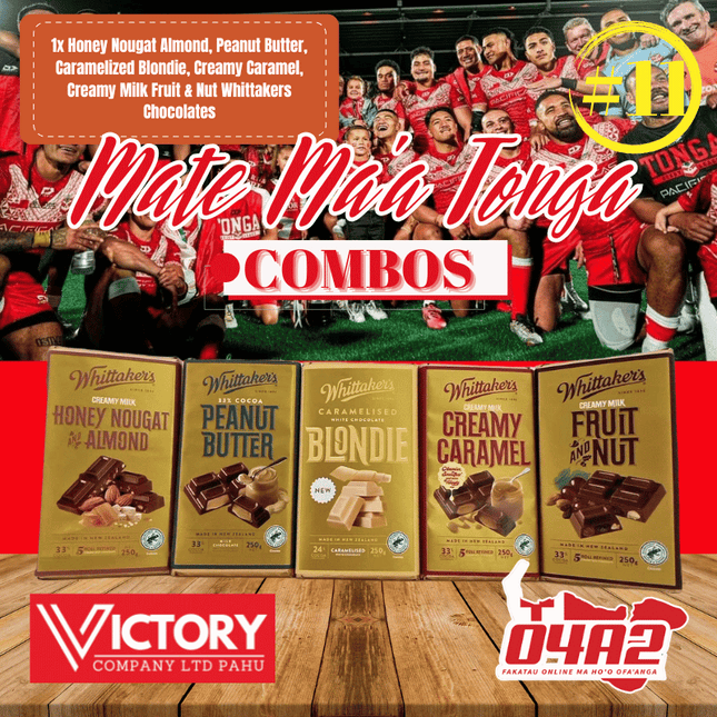 Mate Ma'a Tonga Combo #11 - "PICK UP FROM VICTORY SUPERMARKET & WHOLESALE, PAHU"