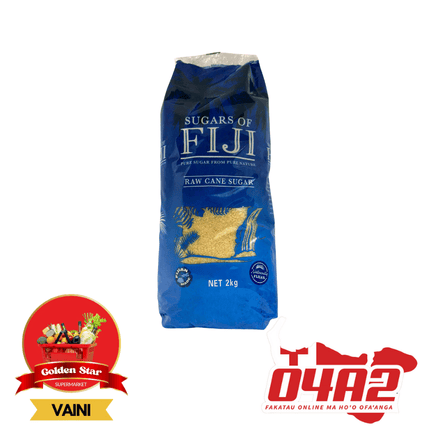 Suka Fisi (Raw Cane Sugar) 2kg - "PICK UP FROM GOLDEN STAR, VAINI TONGATAPU"