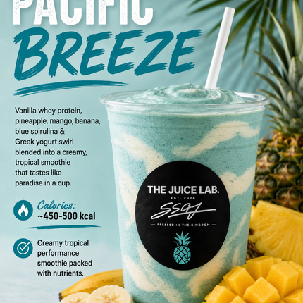 Pacific Breeze - "PICK UP AT THE JUICE LAB, HALA TU'I IN KOLOFOOU"