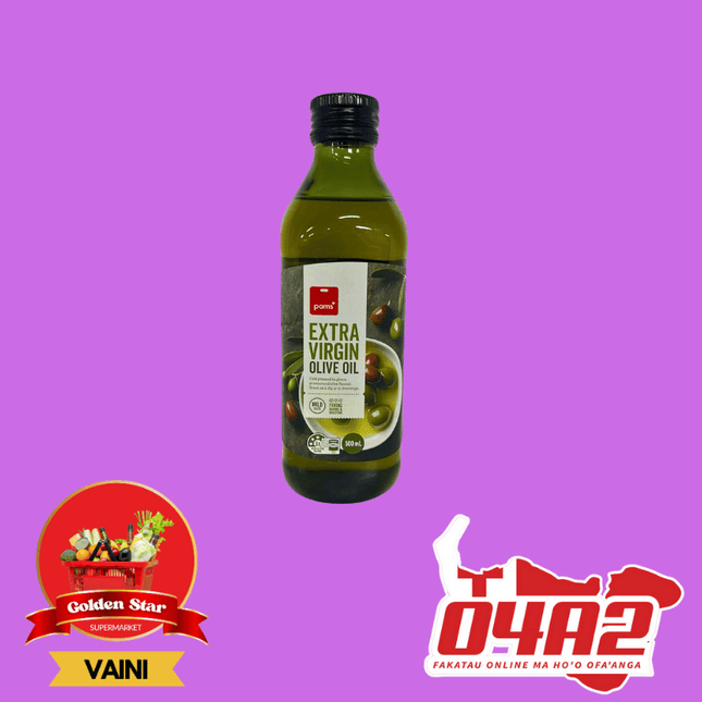 Extra Virgin Olive Oil 500ml - "PICK UP FROM GOLDEN STAR, VAINI TONGATAPU"