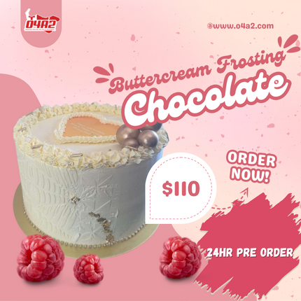 Chocolate 2layered Cake with Buttercream Frosting - “PICK UP FROM INI’S CAKES AT TAUFA’AHAU VILLAGE, NUKU’ALOFA - (24 HOURS NOTICED REQUIRED)"