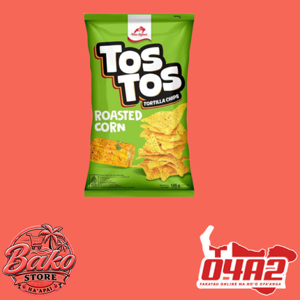 TosTos 145g - “PICK UP AT BAKO STORE IN PANGAI OR HIHIFO HA’APAI BRANCHES”