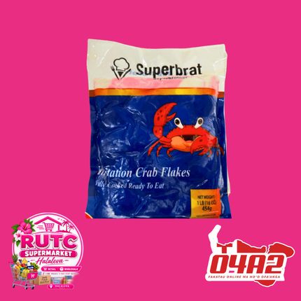 Imitation Crab Flakes - “PICK UP FROM RUTC SUPERMARKET, HALALEVA”