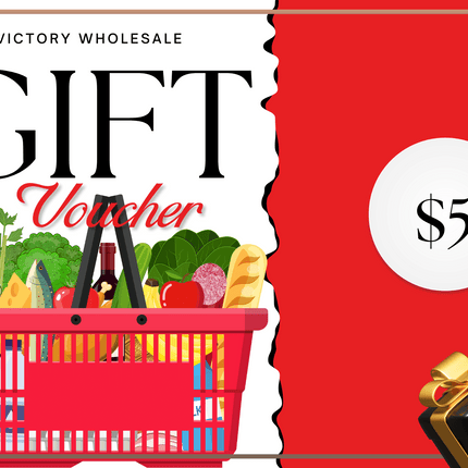 Victory Gift Voucher - "PICK UP FROM VICTORY SUPERMARKET & WHOLESALE, PAHU"