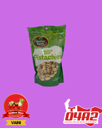 Mother Earth Pistachios 140g - "PICK UP FROM GOLDEN STAR, VAINI TONGATAPU”