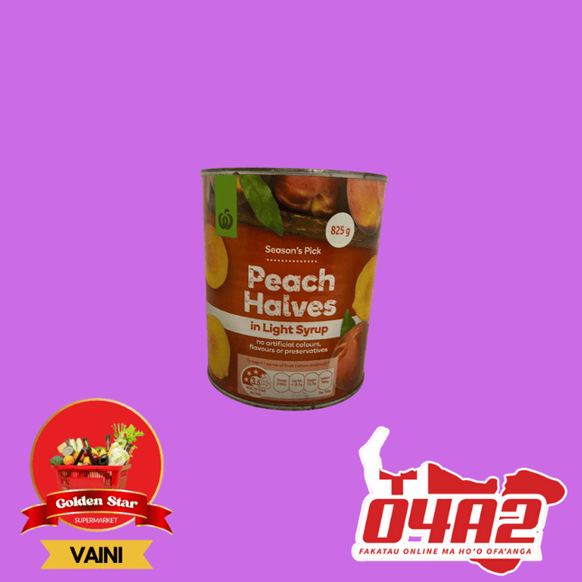 Pear Halves 825g - "PICK UP FROM GOLDEN STAR, VAINI TONGATAPU"