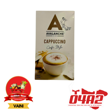 AVALANCHE CAPPUCCINO 200g  - "PICK UP FROM GOLDEN STAR, VAINI TONGATAPU"