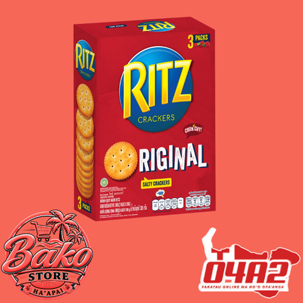 Ritz Crackers 300g - “PICK UP AT BAKO STORE IN PANGAI OR HIHIFO HA’APAI BRANCHES”