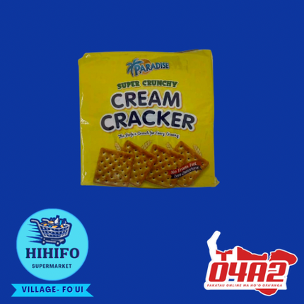 Paradise Cream Crackers (Ma kuleka) - PICK UP FROM HIHIFO SUPERMARKET, FO'UI"
