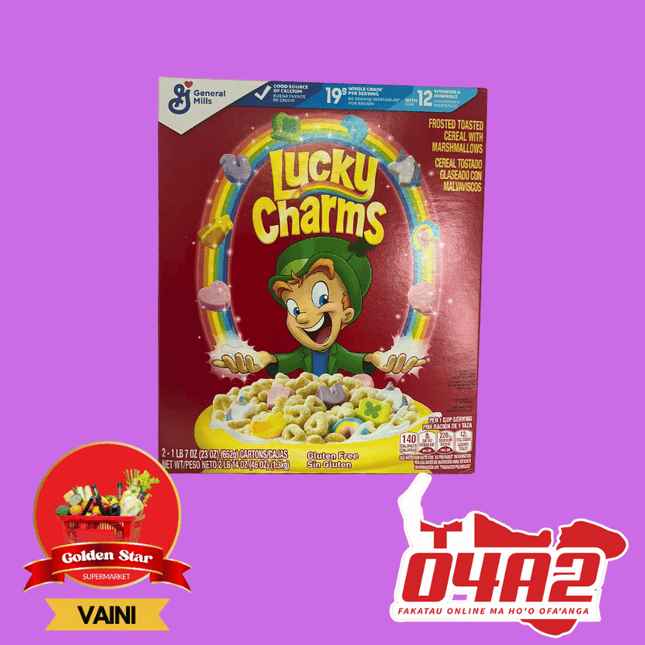 Lucky Charm Cereal 1.3Kg Out of Stock - "PICK UP FROM GOLDEN STAR, VAINI TONGATAPU"
