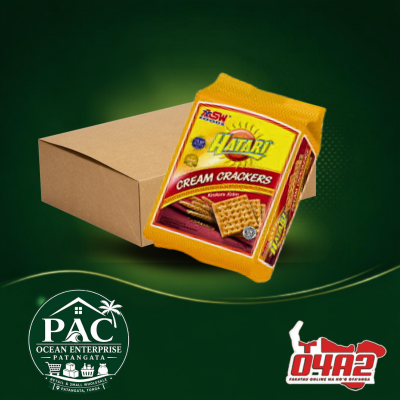 Box Hatari Cream Crackers - "PICK UP FROM PAC OCEAN ENTERPRISE STORE in PANTAGATA"