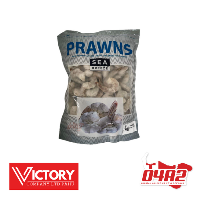 Prawns See Breeze 1kg - "PICK UP FROM VICTORY SUPERMARKET & WHOLESALE, PAHU"