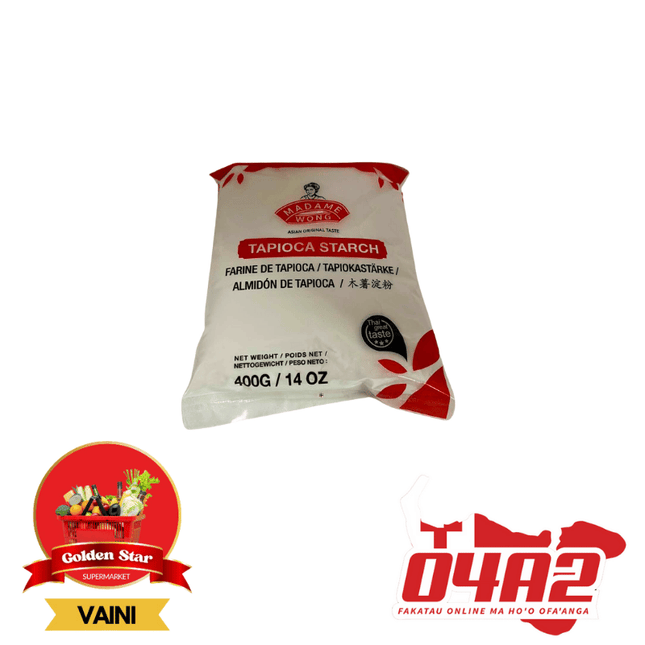 Tapioca Starch  400g - "PICK UP FROM GOLDEN STAR, VAINI TONGATAPU"