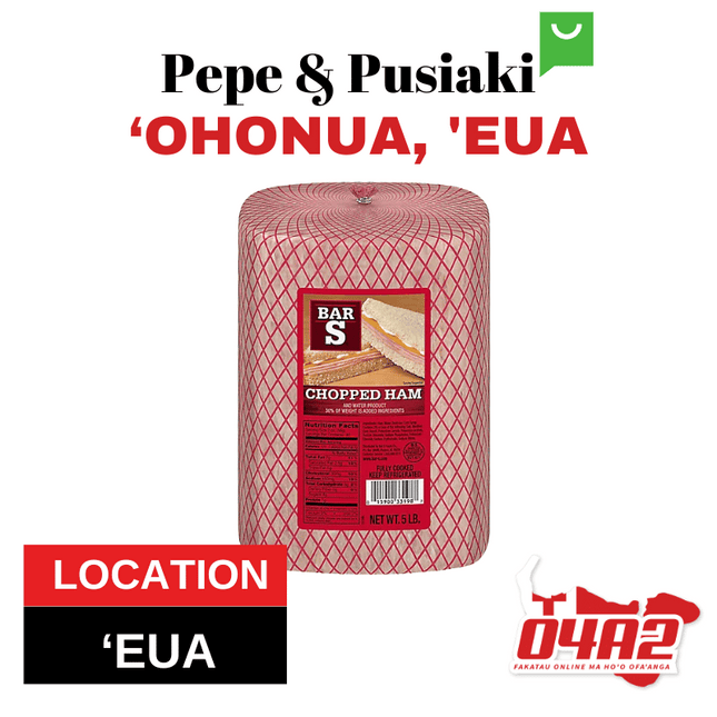 Ham Bar - "PICK UP FROM PEPE & PUSIAKI, 'OHONUA, 'EUA"