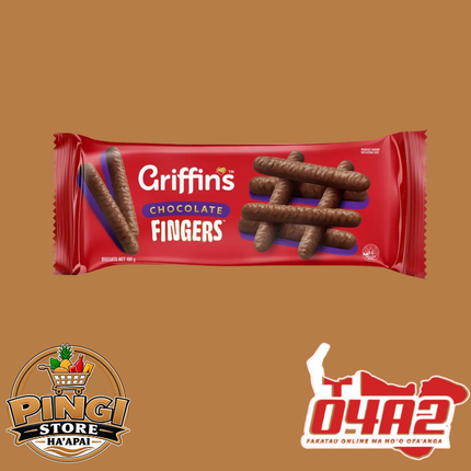Griffin Chocolate Finger - "PICK UP FROM PINGI STORE, HA'APAI"