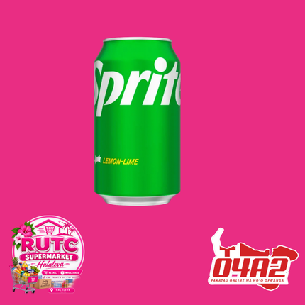 Sprite Can - “PICK UP FROM RUTC SUPERMARKET, HALALEVA”