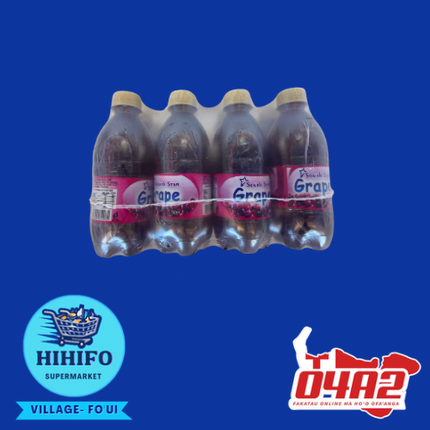 Grape Drink Tray, 12 Bottles (Tray Inu Iiki) - PICK UP FROM HIHIFO SUPERMARKET, FO'UI"