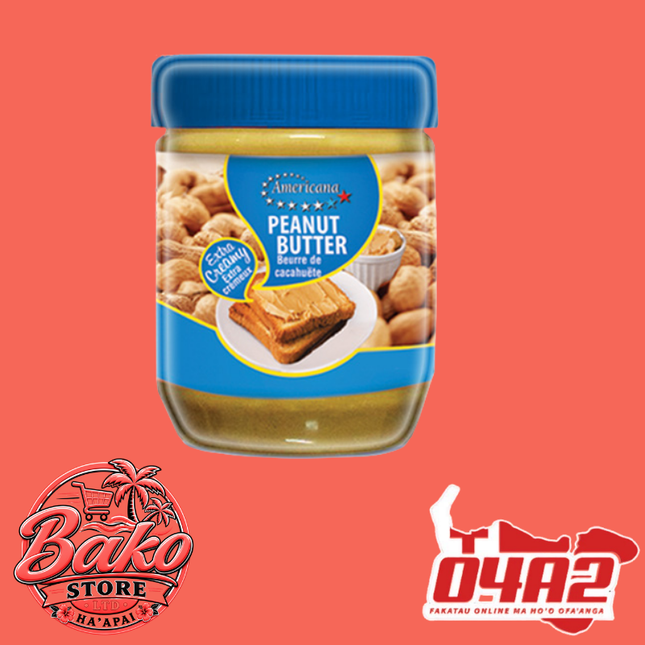 Peanut Butter (creamy) 375g  - “PICK UP AT BAKO STORE IN PANGAI OR HIHIFO HA’APAI BRANCHES”