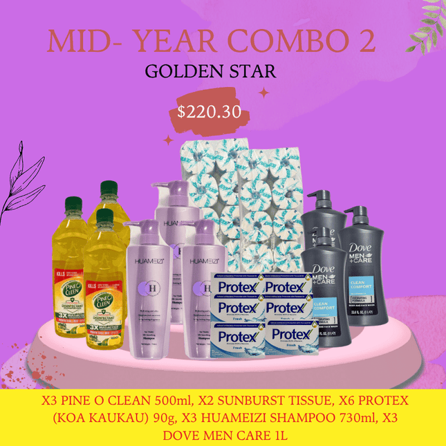 Golden Star Mid Year Combo #2 - "PICK UP FROM GOLDEN STAR, VAINI TONGATAPU"