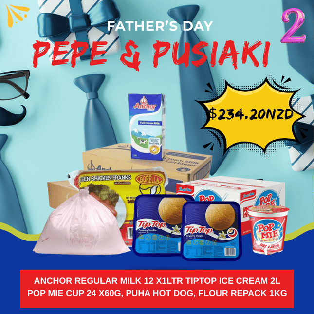 Pepe & Pusiaki Father's Day Combo #2 - "PICK UP FROM PEPE & PUSIAKI, 'OHONUA, 'EUA"