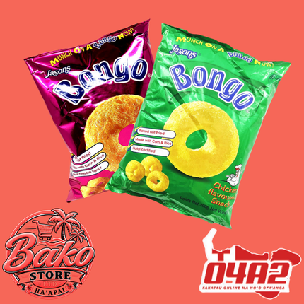 Bongo 150g for 1 - “PICK UP AT BAKO STORE IN PANGAI OR HIHIFO HA’APAI BRANCHES”