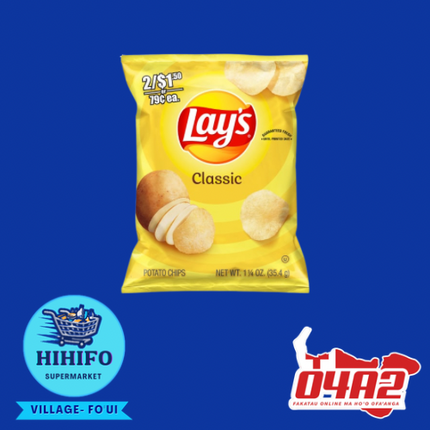 Lays chips 150g - PICK UP FROM HIHIFO SUPERMARKET, FO'UI"