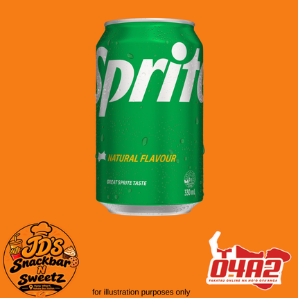 Sprite 330ml - “PICK UP FROM JD’s SNACKBAR N SWEETZ, VUNA WHARF HAHAKE BUS STATION”