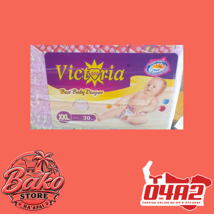 Victoria Diaper XXLarge - “PICK UP AT BAKO STORE IN PANGAI OR HIHIFO HA’APAI BRANCHES”