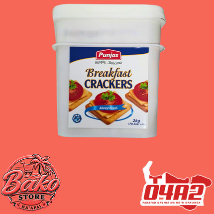 Kanema Punjas Cracker 2kg - “PICK UP AT BAKO STORE IN PANGAI OR HIHIFO HA’APAI BRANCHES”