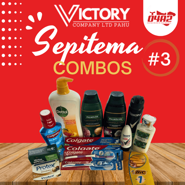 Sepitema Combo #3 - "PICK UP FROM VICTORY SUPERMARKET & WHOLESALE, PAHU"i