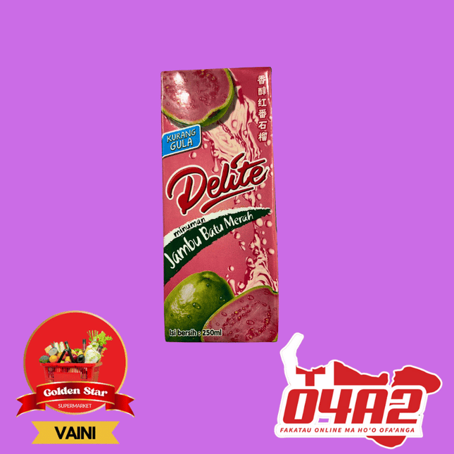 Delite Epal Flavour Drink - "PICK UP FROM GOLDEN STAR, VAINI TONGATAPU"