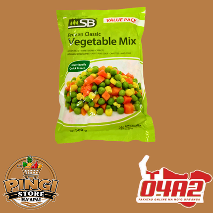 Mixed Vegetables 500kg - “PICK UP FROM PINGI STORE, HA'APAI"