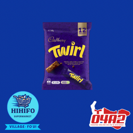 Cadbury Minibar Twirl- PICK UP FROM HIHIFO SUPERMARKET, FO'UI"