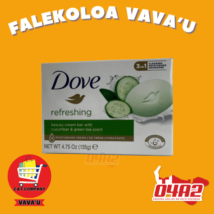 Dove 135g- "PICK UP FROM Z&F HANGA KI POUONO, NEIAFU VAVA'U"