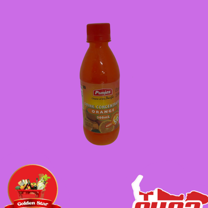 Punja Orange Concentration 300ml (Fakalanu Inu) - "PICK UP FROM GOLDEN STAR, VAINI TONGATAPU”